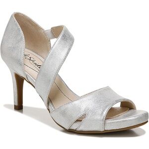 Lifestride • Women's Mega Dress Sandal • Silver • Size 9W